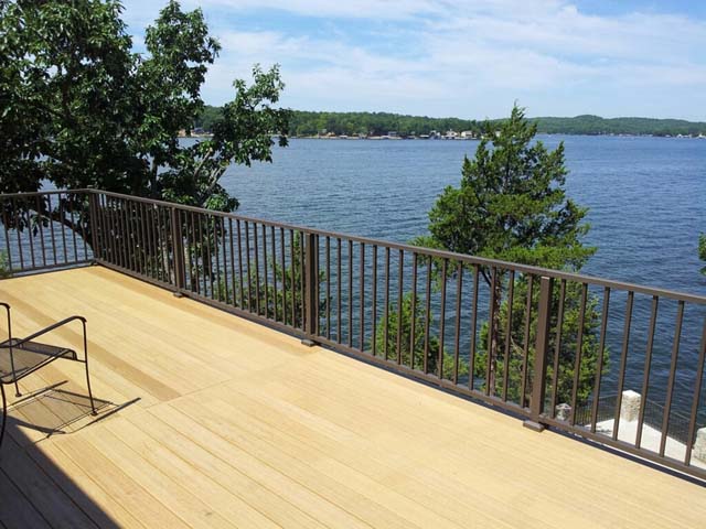 Custom Deck Railing Installation